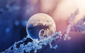 Enchanting Crystal Ball On A Table Wallpaper