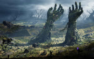 Enchanting Epic Fantasy Landscape Wallpaper