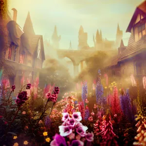 Enchanting Evening At Hogsmeade Village Wallpaper
