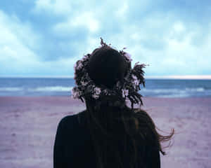 Enchanting Floral Crown In Full Bloom Wallpaper