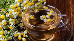 Enchanting Floral Tea In A Delightful Setting Wallpaper