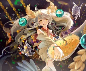 Enchanting Food Spirit Fantasy Art Wallpaper