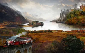 Enchanting Hogwarts Castle Iphone Wallpaper Wallpaper