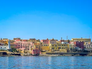 Enchanting Italian Island Retreat Wallpaper