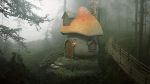 Enchanting Magical Forest Wallpaper