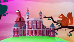 Enchanting Night View Of The Royal Observatory, Greenwich In London Wallpaper