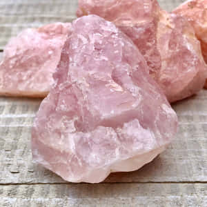 Enchanting Pink Crystal Quartz Wallpaper. Wallpaper