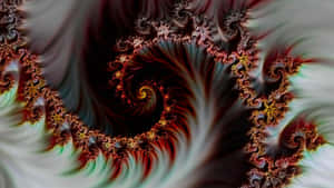 Enchanting Psychedelic Fractal Art Wallpaper