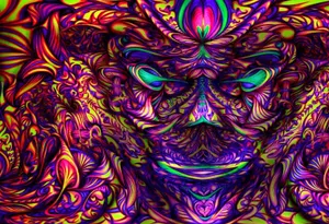 Enchanting Psychedelic Nature Wallpaper