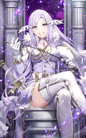 Enchanting Quinella From Sword Art Online Wallpaper