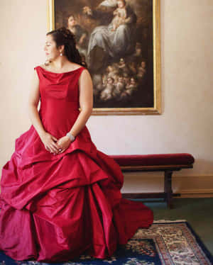 Enchanting Red Wedding Theme Decorations Wallpaper