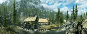 Enchanting Skyrim Falkreath Scenery Wallpaper