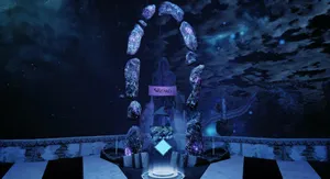 Enchanting Sundown In A Magical Realm Wallpaper