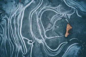 Enchanting Winter Wonderland Scene Wallpaper