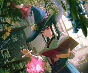 Enchanting_ Witchcraft_ Study_ Session Wallpaper