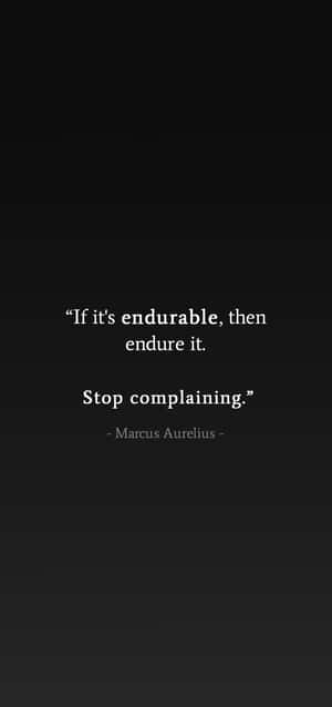 Endurance_ Quote_ Marcus_ Aurelius Wallpaper