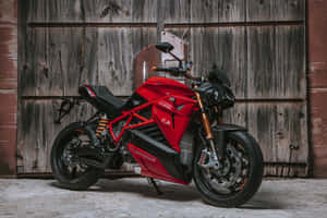 Energica Electric Motorcycle Red Wallpaper