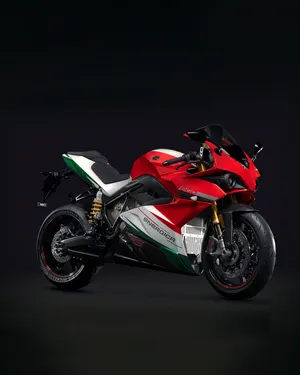 Energica Electric Superbike Studio Shot Wallpaper