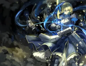 Energy Sword Of A Knight Wallpaper