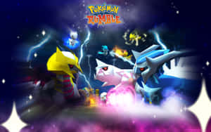 Engage In An Epic Adventure With Pokémon Rumble Wallpaper