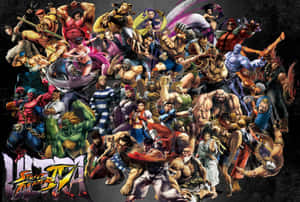 Engage In An Epic Battle With Street Fighter 4k Wallpaper