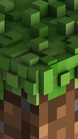 Engaging Adventure Awaits - Minecraft On Android Wallpaper