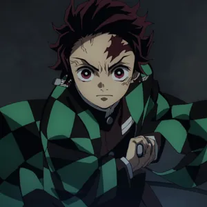 Engaging Demon Slayer Characters Assemble Wallpaper