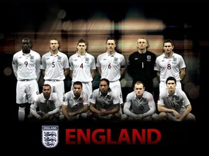 England Football Dark Background Wallpaper