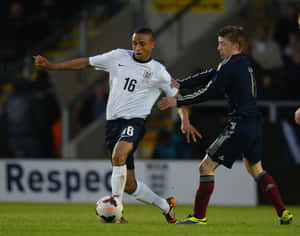 Englandvs Scotland Youth Football Match Wallpaper