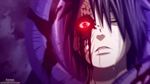 Engrossed In The Heat Of Battle - Obito Uchiha Wallpaper