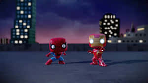 Enhance Your Collection With Iron Man Pop Figures! Wallpaper