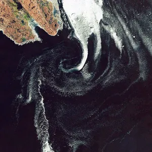 Enhancing Nature: A Bird’s Eye View Of Land Art Wallpaper