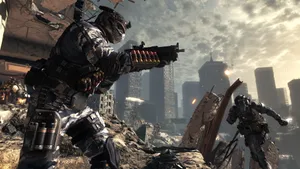 Enhancing Your Accuracy In First-person Shooter Video Games Wallpaper