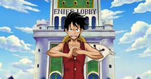 Enies Lobby Is A Pivotal Location For The Straw Hat Pirates In The Popular Anime Series One Piece Wallpaper