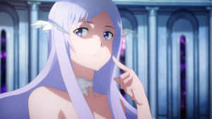 Enigmatic And Powerful Quinella From Sword Art Online Wallpaper