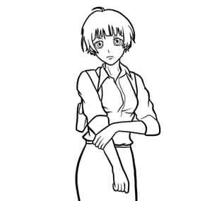 Enigmatic Anime Detective, Akane Tsunemori Wallpaper