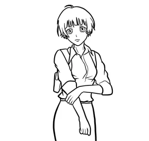 Enigmatic Anime Detective, Akane Tsunemori Wallpaper