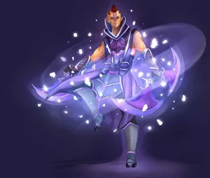 Enigmatic Anti-mage In Action Wallpaper