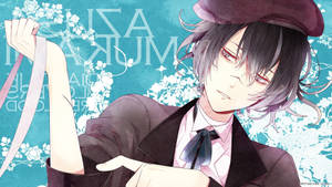 Enigmatic Azusa Mukami From Diabolik Lovers Wallpaper