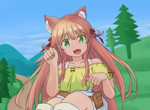 Enigmatic Beast Tamer In A Mystical World Wallpaper