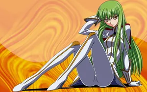 Enigmatic C.c. From Code Geass Wallpaper
