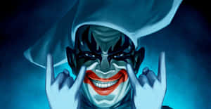 Enigmatic Chaos: The Joker's Artistic Mind Wallpaper