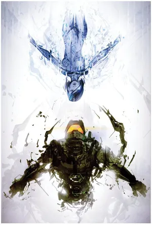 Enigmatic Cortana - Halo Ai Companion Wallpaper