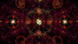 Enigmatic Dark Abstract Art Wallpaper