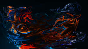 Enigmatic Dark Abstract Art Masterpiece Wallpaper