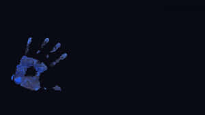 Enigmatic Dark Hand Grasping The Abyss Wallpaper