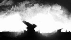 Enigmatic Dark Surrealism - A Glimpse Into The Enchanting Abyss Wallpaper