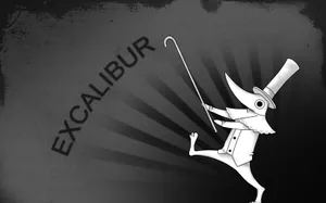 Enigmatic Excalibur From Soul Eater Wallpaper
