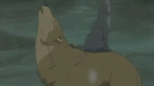 Enigmatic Hige From Wolf's Rain With Piercing Eyes Wallpaper