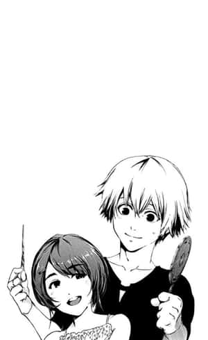 Enigmatic Hinami Fueguchi From Tokyo Ghoul Wallpaper